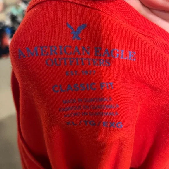 American Eagle, XL, Red - Picture 2 of 3